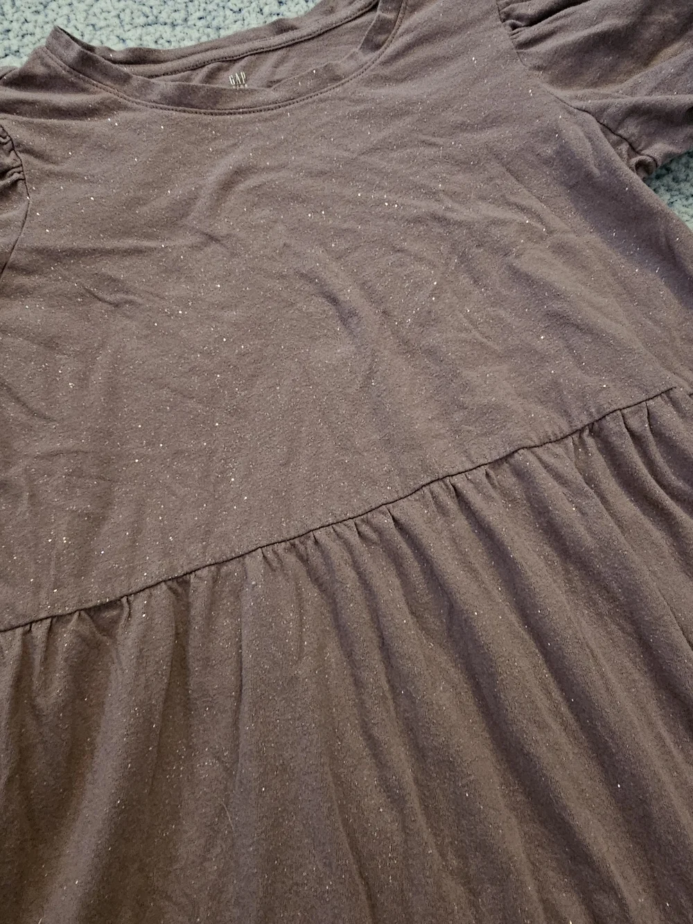 GAP Kids Purple Tiered Dress